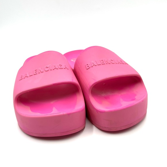 Balenciaga Chunky Slide Sandals - Picture 2 of 7